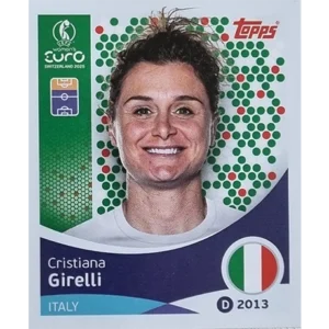 Topps UEFA Women EURO 2025 Sticker | Nr 152 Cristiana Girelli
