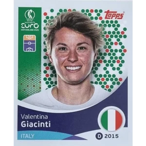 Topps UEFA Women EURO 2025 Sticker | Nr 154 Valentina Giacinti