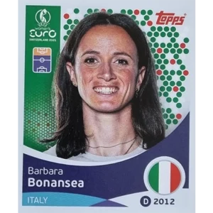 Topps UEFA Women EURO 2025 Sticker | Nr 155 Barbara Bonansea