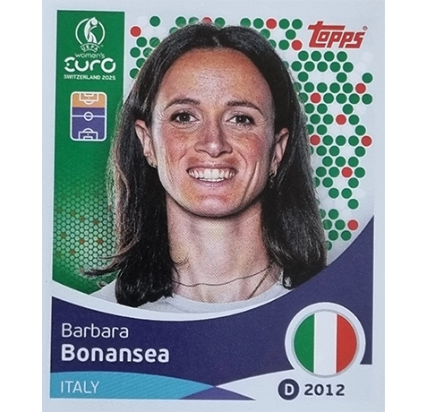 Topps UEFA Women EURO 2025 Sticker | Nr 155 Barbara Bonansea