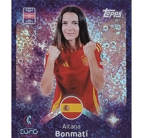 Topps UEFA Women EURO 2025 Sticker | Nr 157 Aitana Bonmati