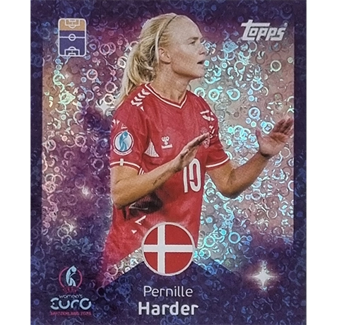 Topps UEFA Women EURO 2025 Sticker | Nr 158 Pernille Harder