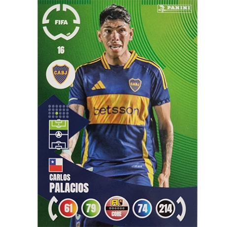 Panini FIFA Club WM Trading Cards 2025 | Nr. 016 CARLOS PALACIOS