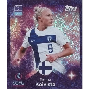 Topps UEFA Women EURO 2025 Sticker | Nr 161 Emma Koivisto
