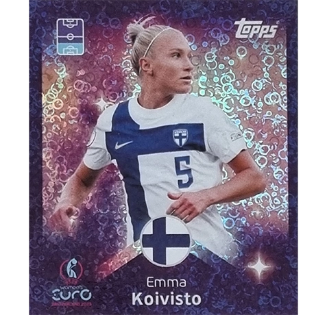 Topps UEFA Women EURO 2025 Sticker | Nr 161 Emma Koivisto