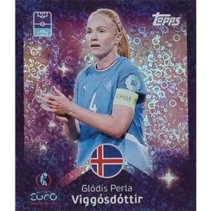Topps UEFA Women EURO 2025 Sticker | Nr 169 Glodis Perla Viggosdottir