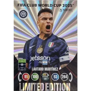 Panini FIFA Club WM Trading Cards 2025 | LAUTARO MARTINEZ | LIMITED EDITION