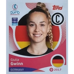 Topps UEFA Women EURO 2025 Sticker | Nr 174 Giulia Gwinn