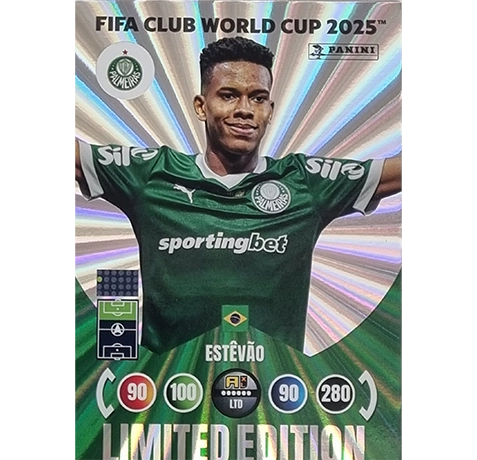 Panini FIFA Club WM Trading Cards 2025 | ESTEVAO | LIMITED EDITION