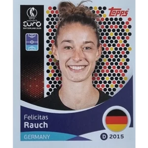 Topps UEFA Women EURO 2025 Sticker | Nr 180 Felicitas Rauch
