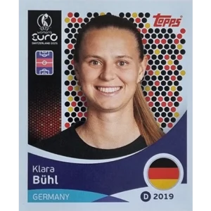 Topps UEFA Women EURO 2025 Sticker | Nr 182 Klara Bühl