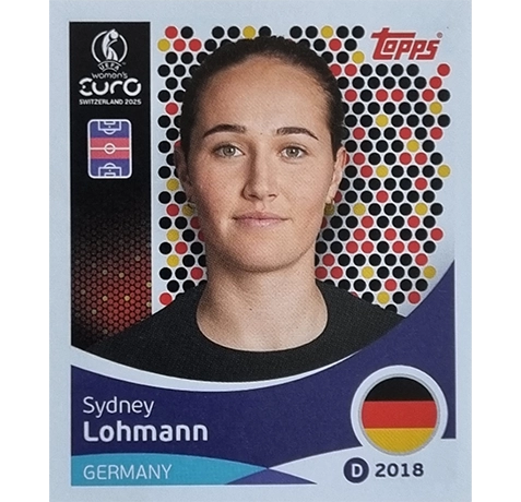 Topps UEFA Women EURO 2025 Sticker | Nr 184 Sidney Lohmann