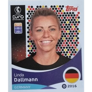 Topps UEFA Women EURO 2025 Sticker | Nr 186 Linda Dallmann