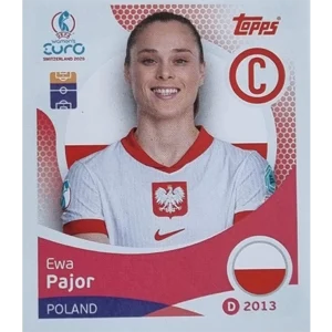 Topps UEFA Women EURO 2025 Sticker | Nr 190 Ewa Pajor