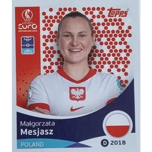 Topps UEFA Women EURO 2025 Sticker | Nr 195 Matgorzata Mesjasz