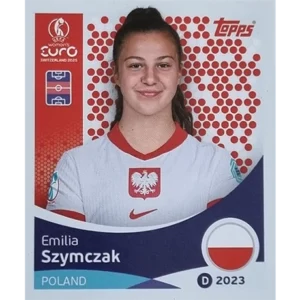 Topps UEFA Women EURO 2025 Sticker | Nr 199 Emilia Szymczak