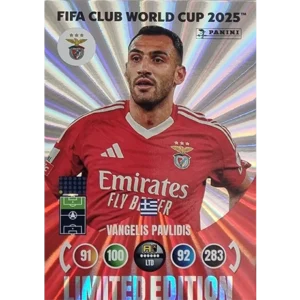 Panini FIFA Club WM Trading Cards 2025 | VANGELIS PAVLIDIS | LIMITED EDITION