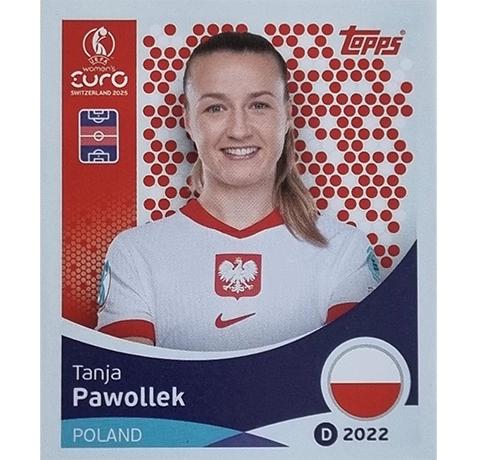 Topps UEFA Women EURO 2025 Sticker | Nr 202 Tanja Pawollek