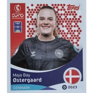 Topps UEFA Women EURO 2025 Sticker | Nr 207 Maja Bay Ostergaard
