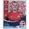Topps UEFA Women EURO 2025 Sticker | Nr 211 Emma Faerge