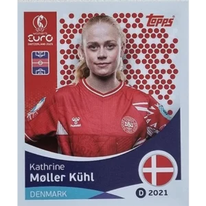 Topps UEFA Women EURO 2025 Sticker | Nr 215 Kathrine Moller Kühl
