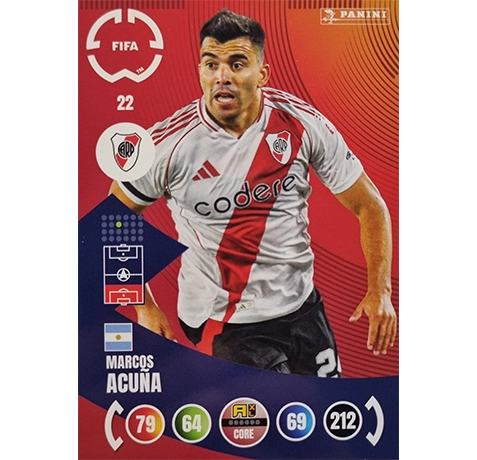 Panini FIFA Club WM Trading Cards 2025 | Nr. 022 MARCOS ACUNA
