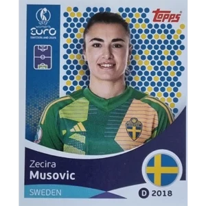Topps UEFA Women EURO 2025 Sticker | Nr 223 Zecira Musovic