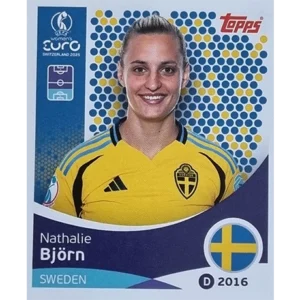 Topps UEFA Women EURO 2025 Sticker | Nr 227 Nathalie Björn