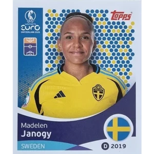 Topps UEFA Women EURO 2025 Sticker | Nr 233 Madelen Janogy