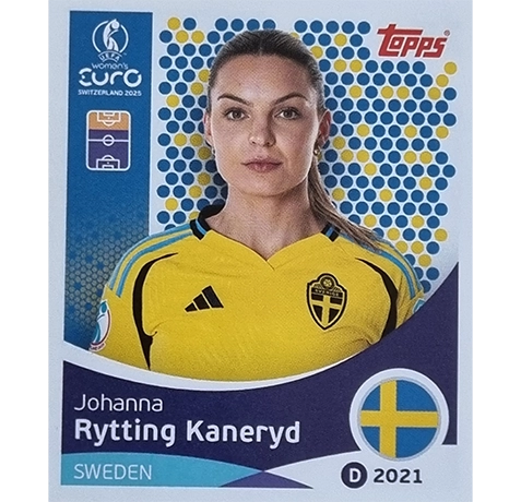Topps UEFA Women EURO 2025 Sticker | Nr 234 Johanna Rytting Kaneryd