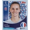 Topps UEFA Women EURO 2025 Sticker | Nr 244 Sandie Toletti