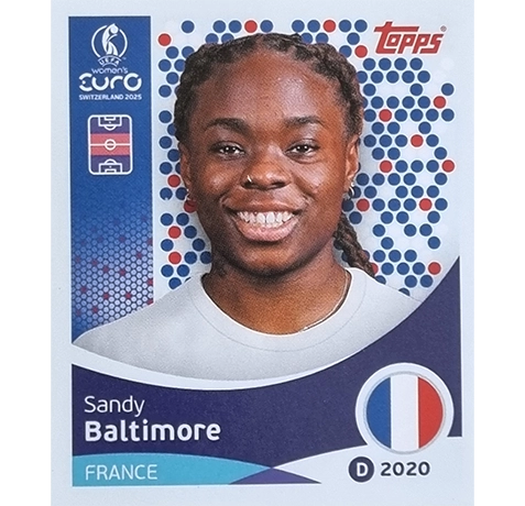 Topps UEFA Women EURO 2025 Sticker | Nr 248 Sandy Baltimore