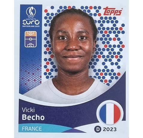 Topps UEFA Women EURO 2025 Sticker | Nr 251 Vicki Becho