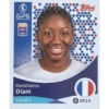 Topps UEFA Women EURO 2025 Sticker | Nr 252 Kadidiatou Diani