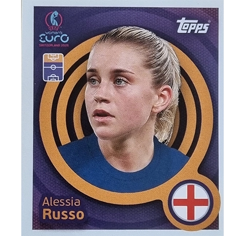 Topps UEFA Women EURO 2025 Sticker | Nr 253 Alessia Russo