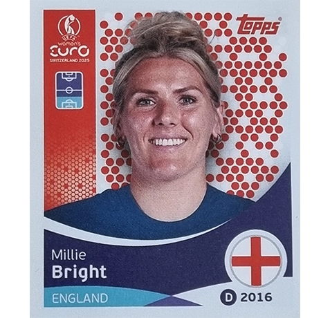 Topps UEFA Women EURO 2025 Sticker | Nr 257 Millie Bright
