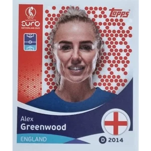 Topps UEFA Women EURO 2025 Sticker | Nr 258 Alex Greenwood