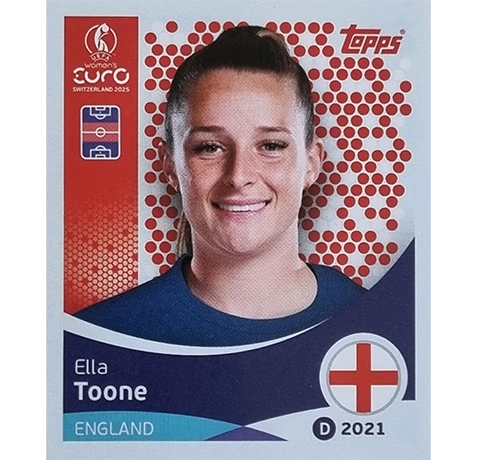 Topps UEFA Women EURO 2025 Sticker | Nr 260 Ella Toone