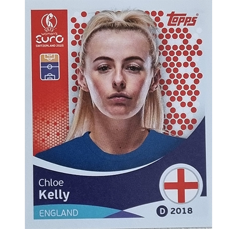 Topps UEFA Women EURO 2025 Sticker | Nr 266 Chloe Kelly