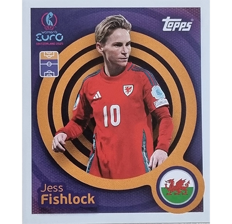 Topps UEFA Women EURO 2025 Sticker | Nr 269 Jess Fishlock