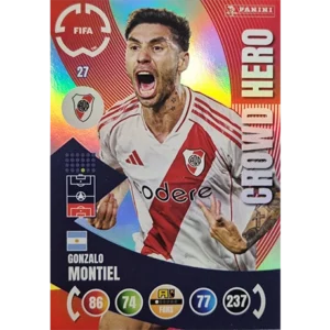 Panini FIFA Club WM Trading Cards 2025 | Nr. 027 GONZALO MONTIEL | CROWD HERO