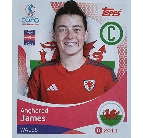 Topps UEFA Women EURO 2025 Sticker | Nr 270 Anghared James