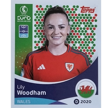 Topps UEFA Women EURO 2025 Sticker | Nr 273 Lily Woodham