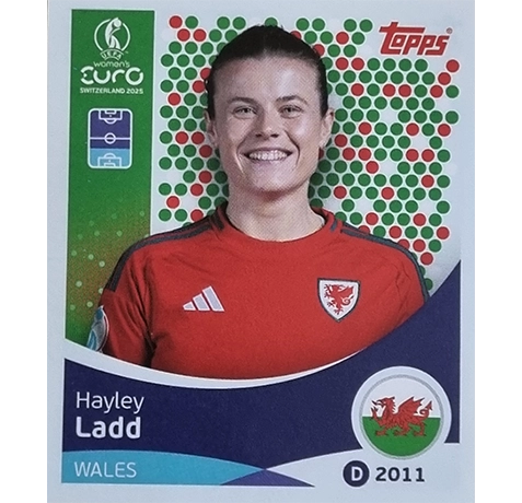 Topps UEFA Women EURO 2025 Sticker | Nr 276 Hayley Ladd