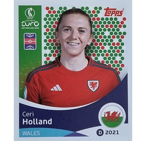 Topps UEFA Women EURO 2025 Sticker | Nr 278 Ceri Holland