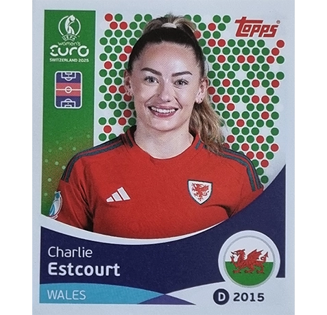 Topps UEFA Women EURO 2025 Sticker | Nr 280 Charlie Estcourt