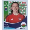 Topps UEFA Women EURO 2025 Sticker | Nr 281 Carrie Jones