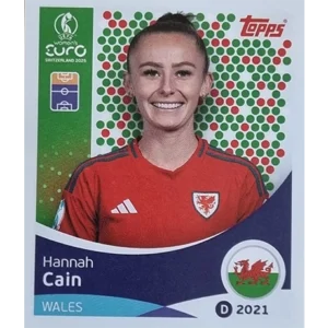 Topps UEFA Women EURO 2025 Sticker | Nr 283 Hannah Cain