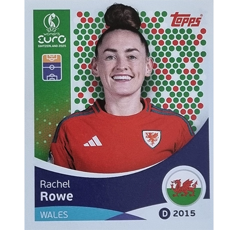 Topps UEFA Women EURO 2025 Sticker | Nr 284 Rachel Rowe