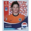 Topps UEFA Women EURO 2025 Sticker | Nr 289 Dominique Janssen